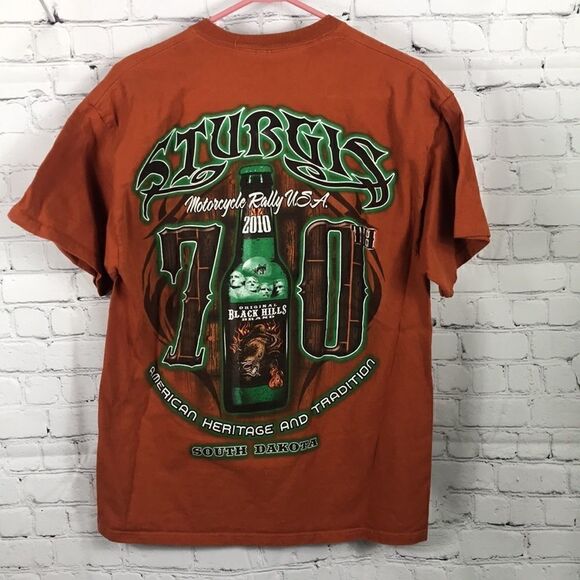 Sturgis 70th Motorcycle Rally 2010 South Dakota Black Hills Heavy Duty Large EUC - Picture 4 of 6